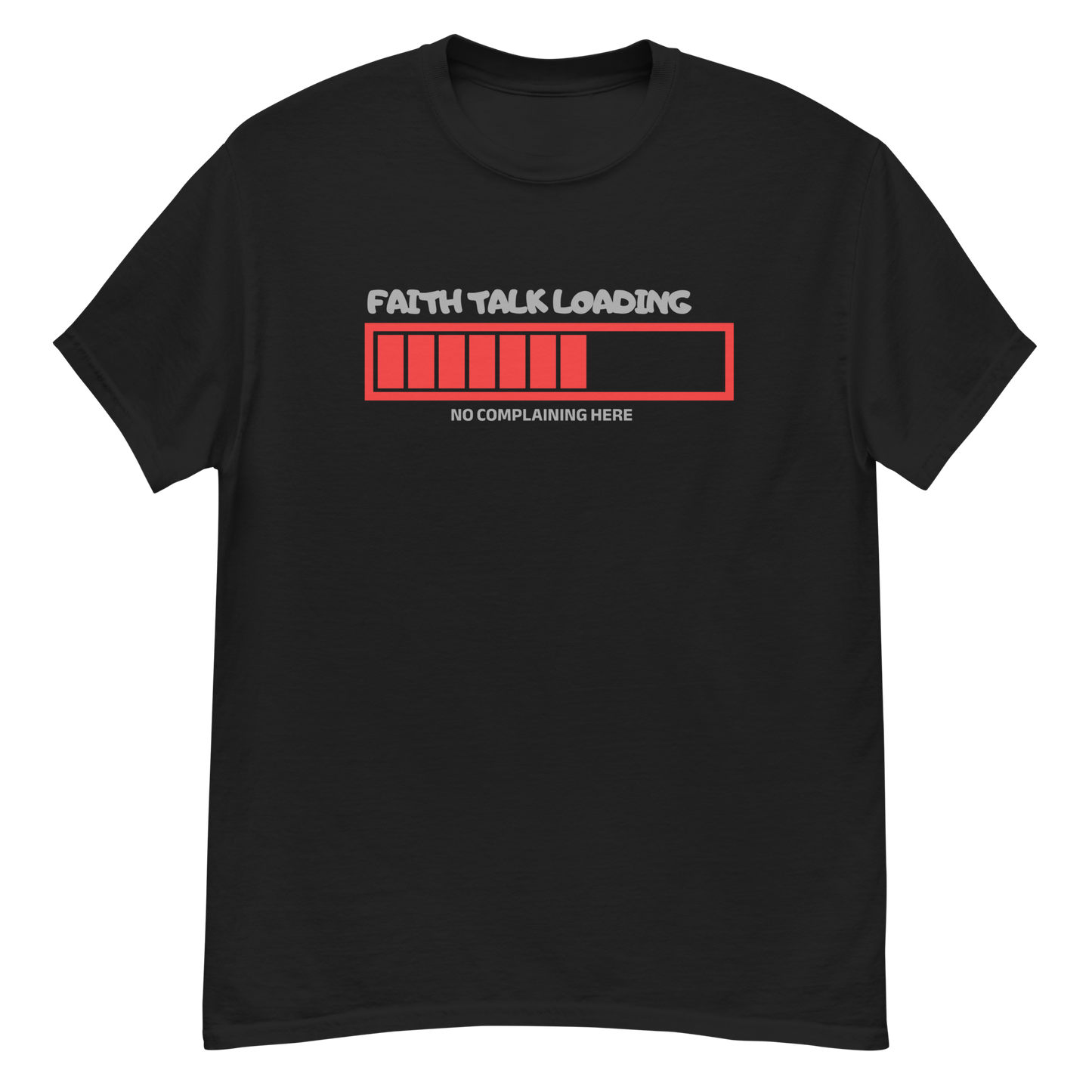 Faith Talk Loading Unisex Tee