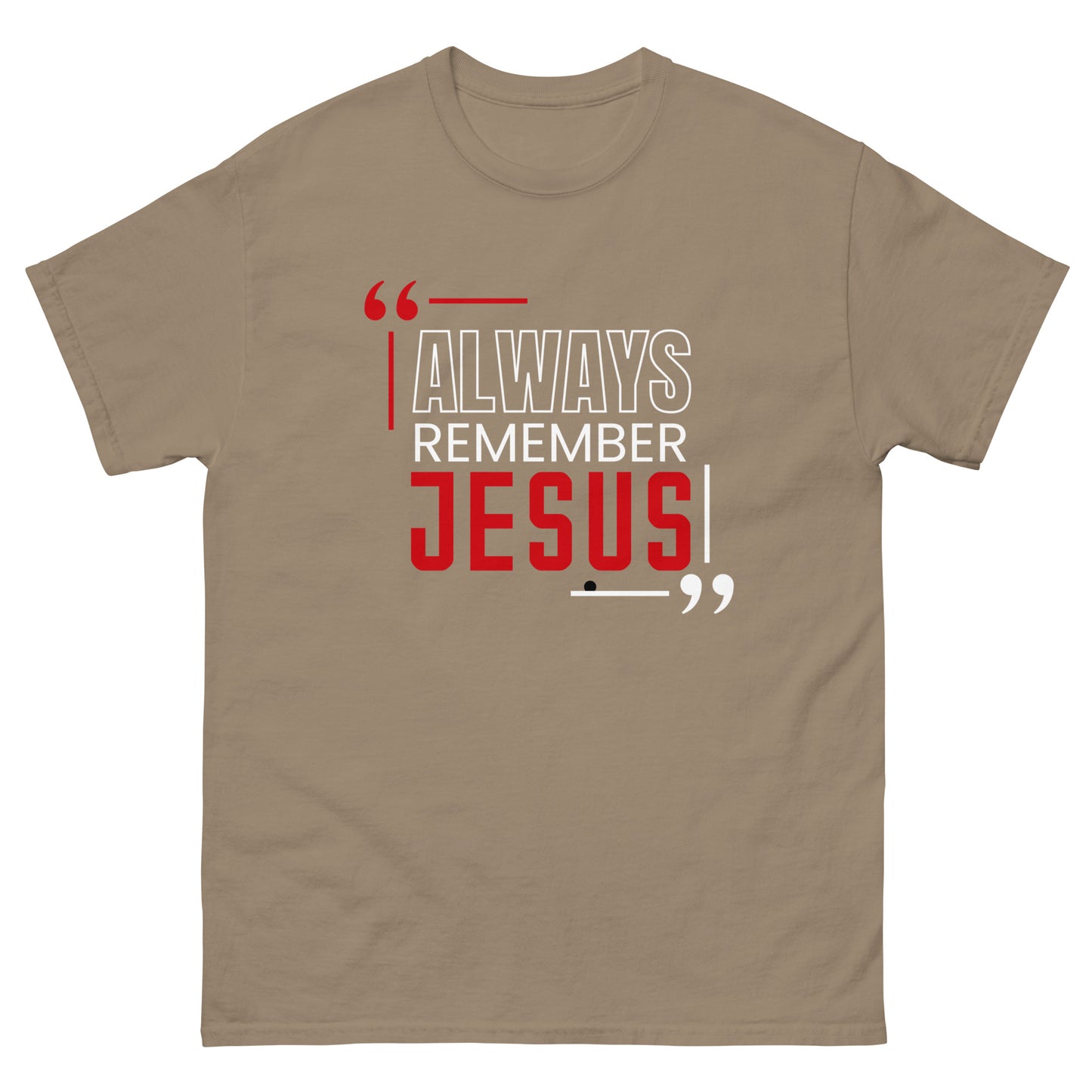 Always Remember Jesus Unisex classic tee