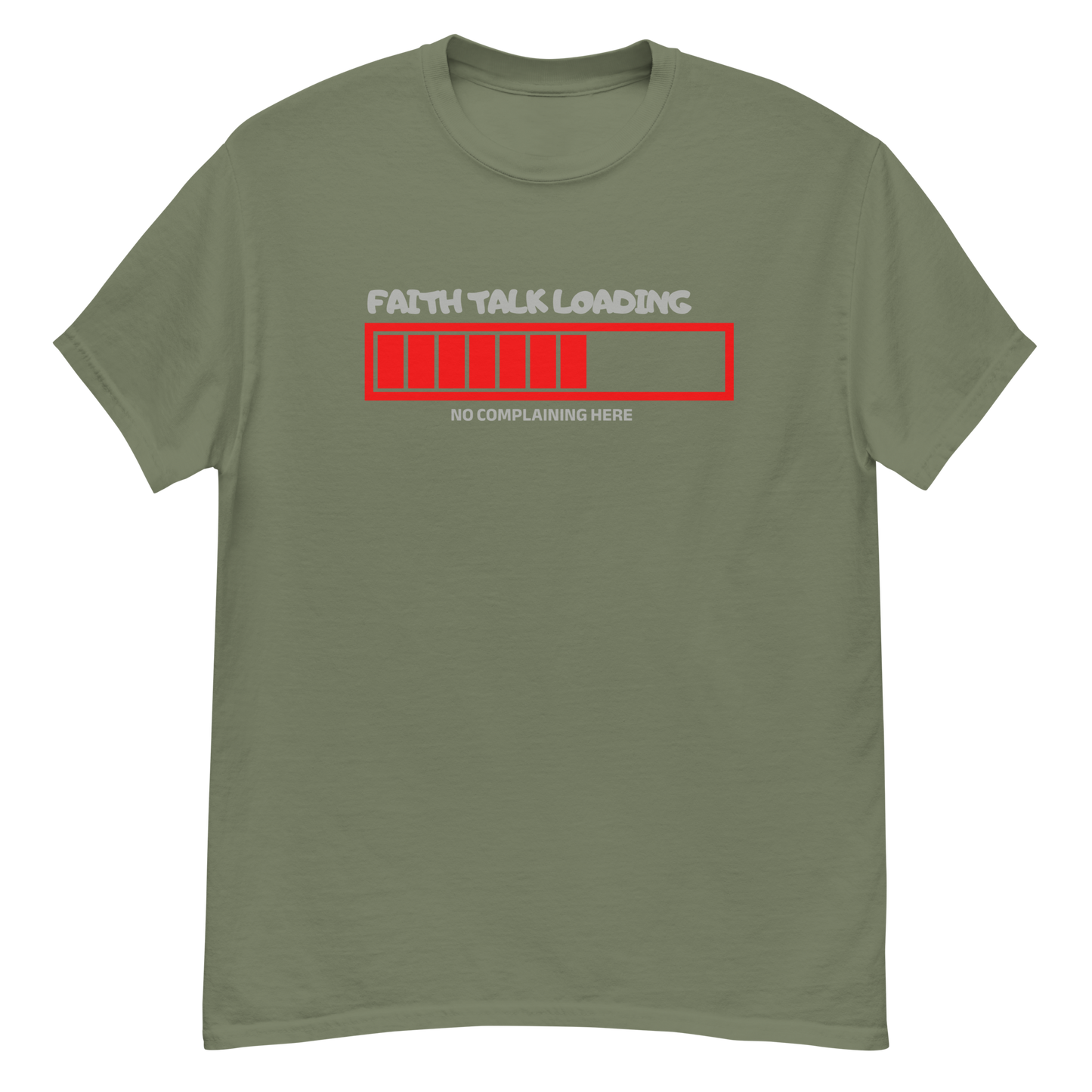Faith Talk Loading Unisex Tee