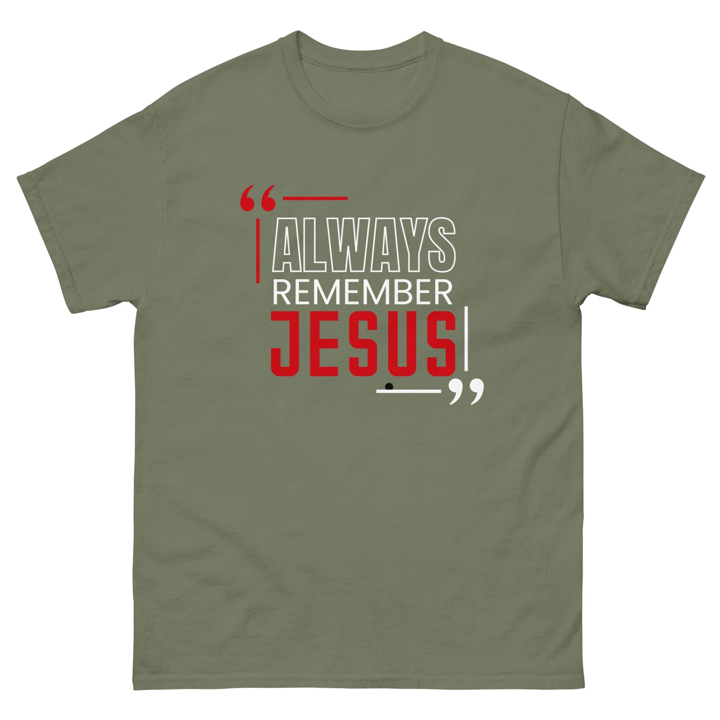 Always Remember Jesus Unisex classic tee