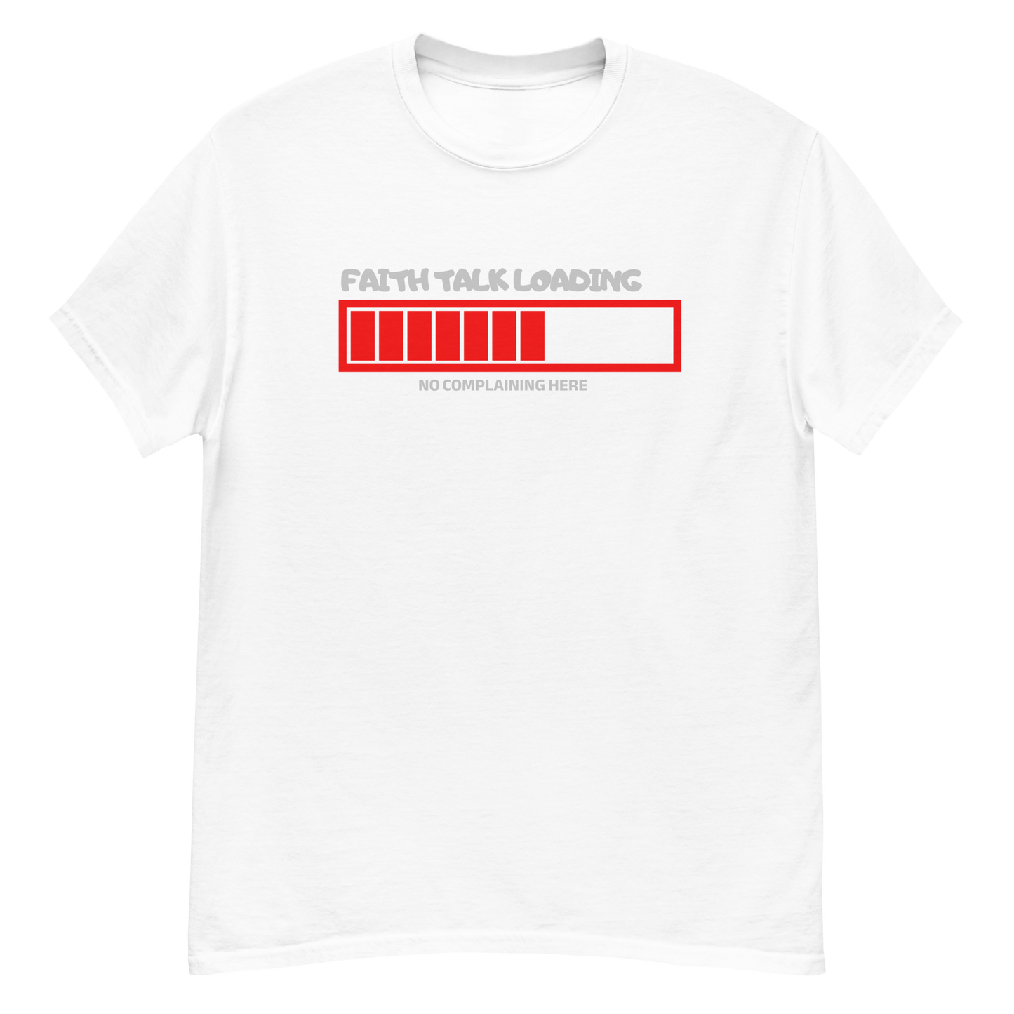 Faith Talk Loading Unisex Tee