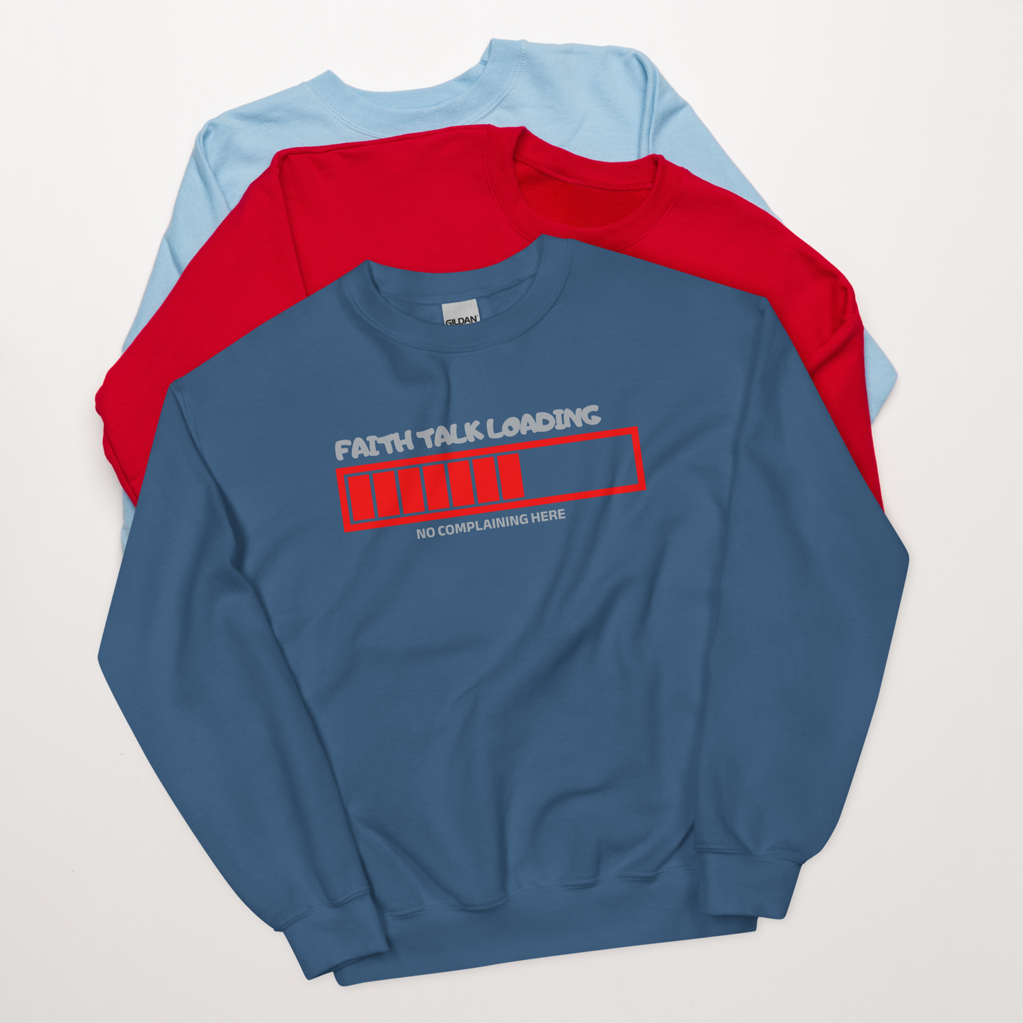 Faith Talk Loading Unisex Sweatshirt