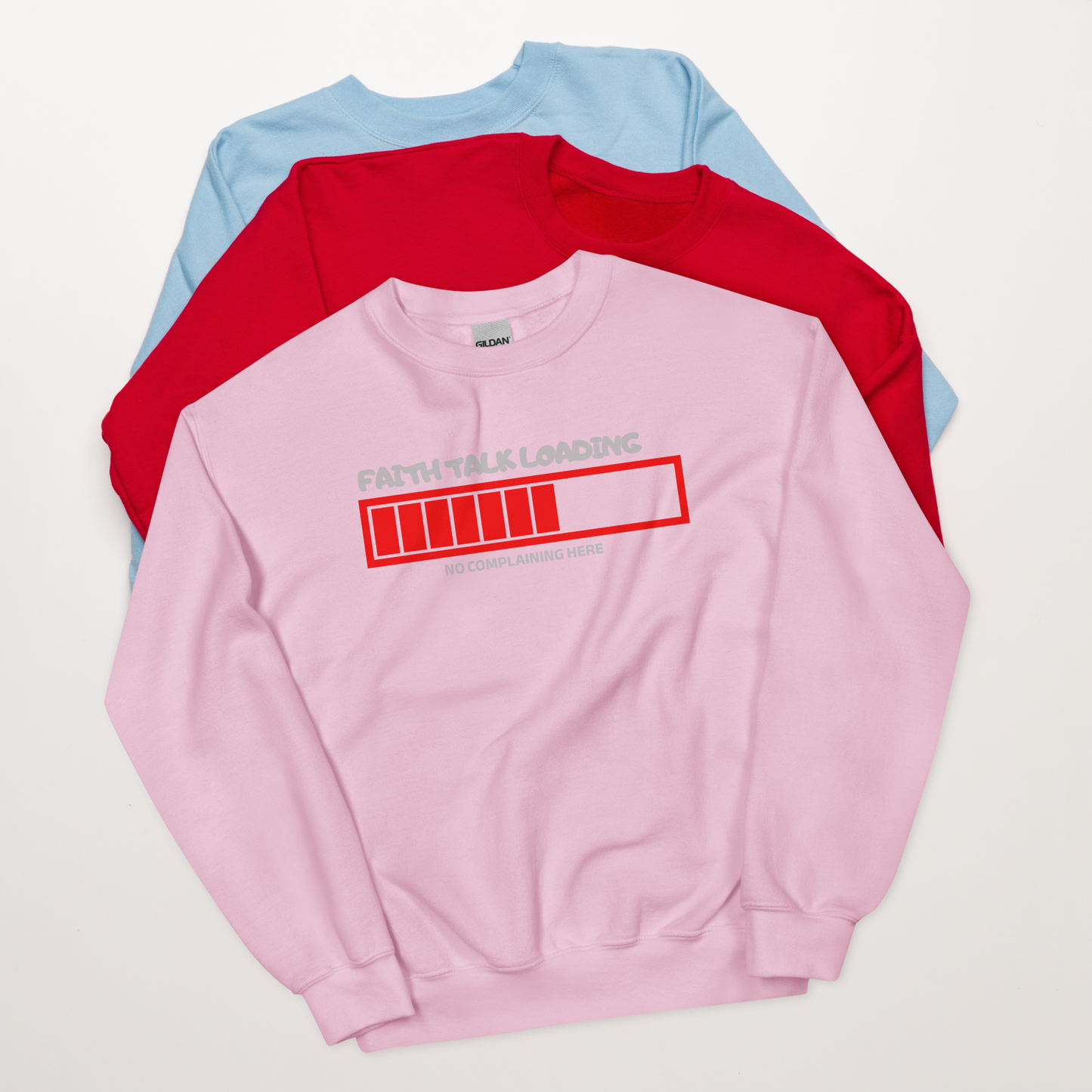 Faith Talk Loading Unisex Sweatshirt