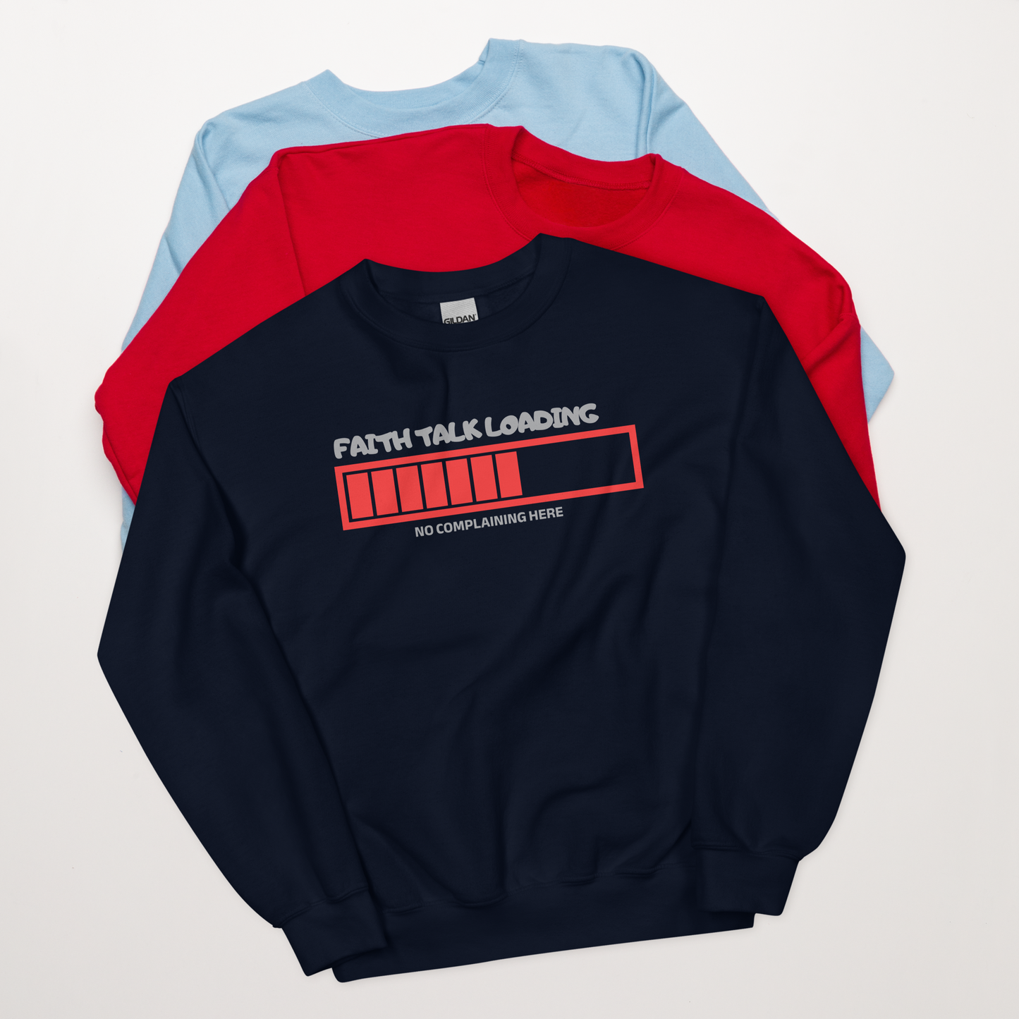 Faith Talk Loading Unisex Sweatshirt