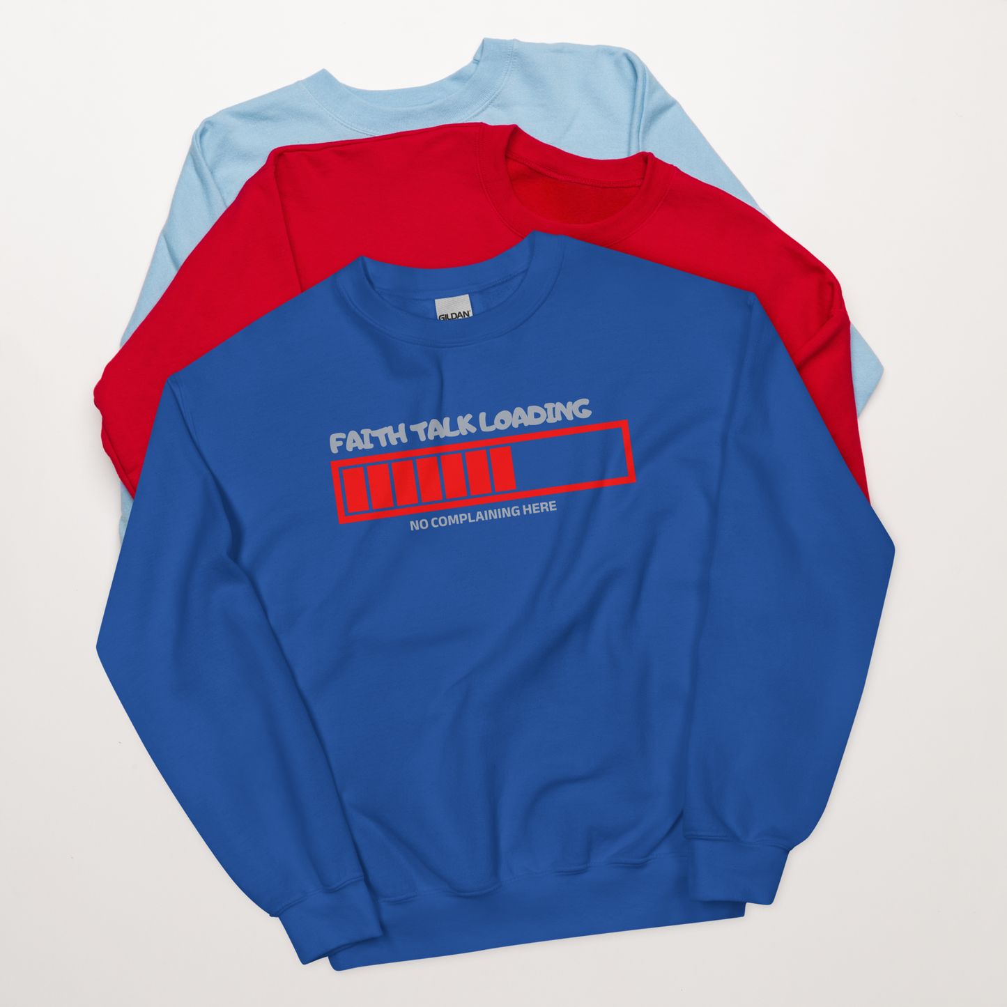 Faith Talk Loading Unisex Sweatshirt