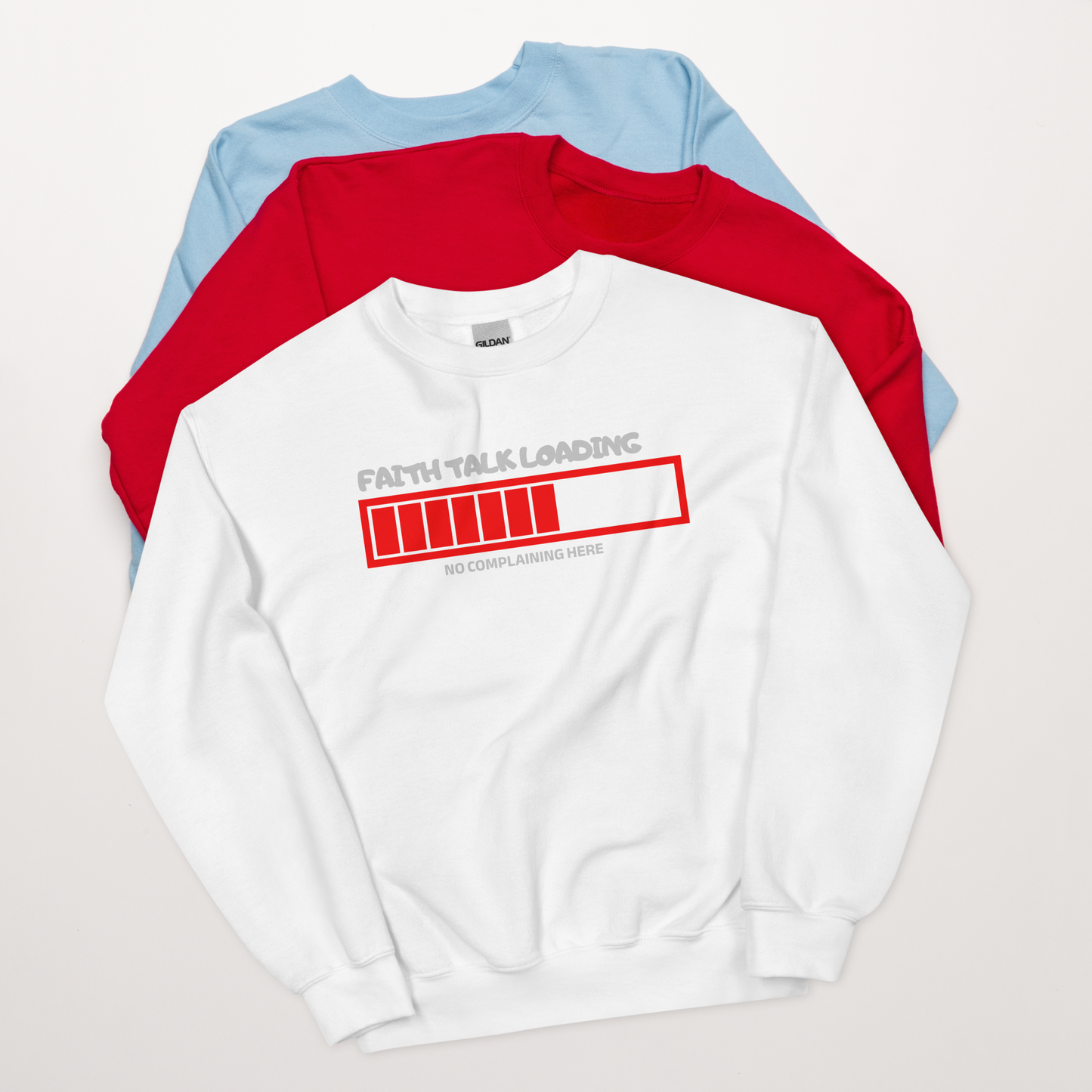 Faith Talk Loading Unisex Sweatshirt