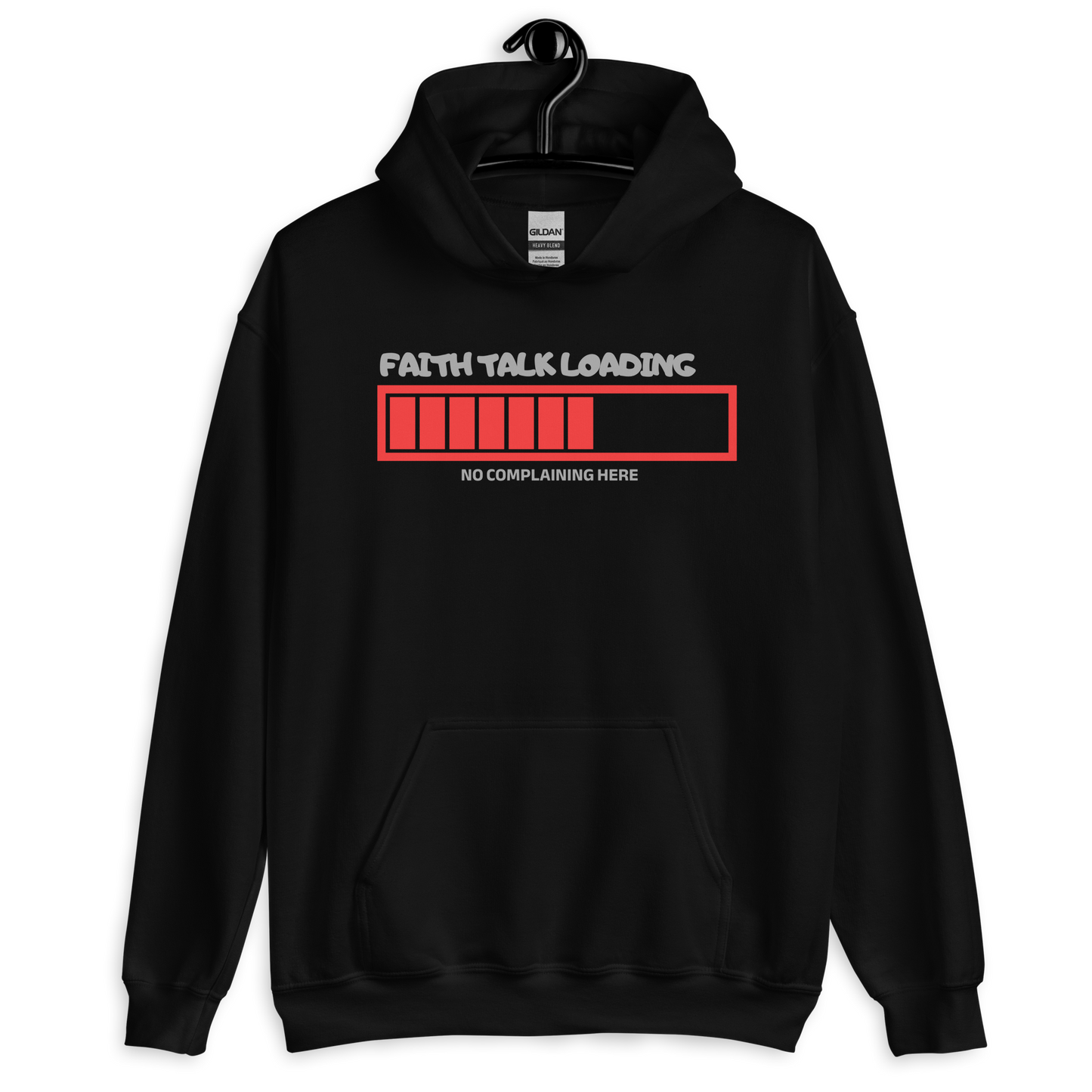 Faith Talk Loading Unisex Hoodie