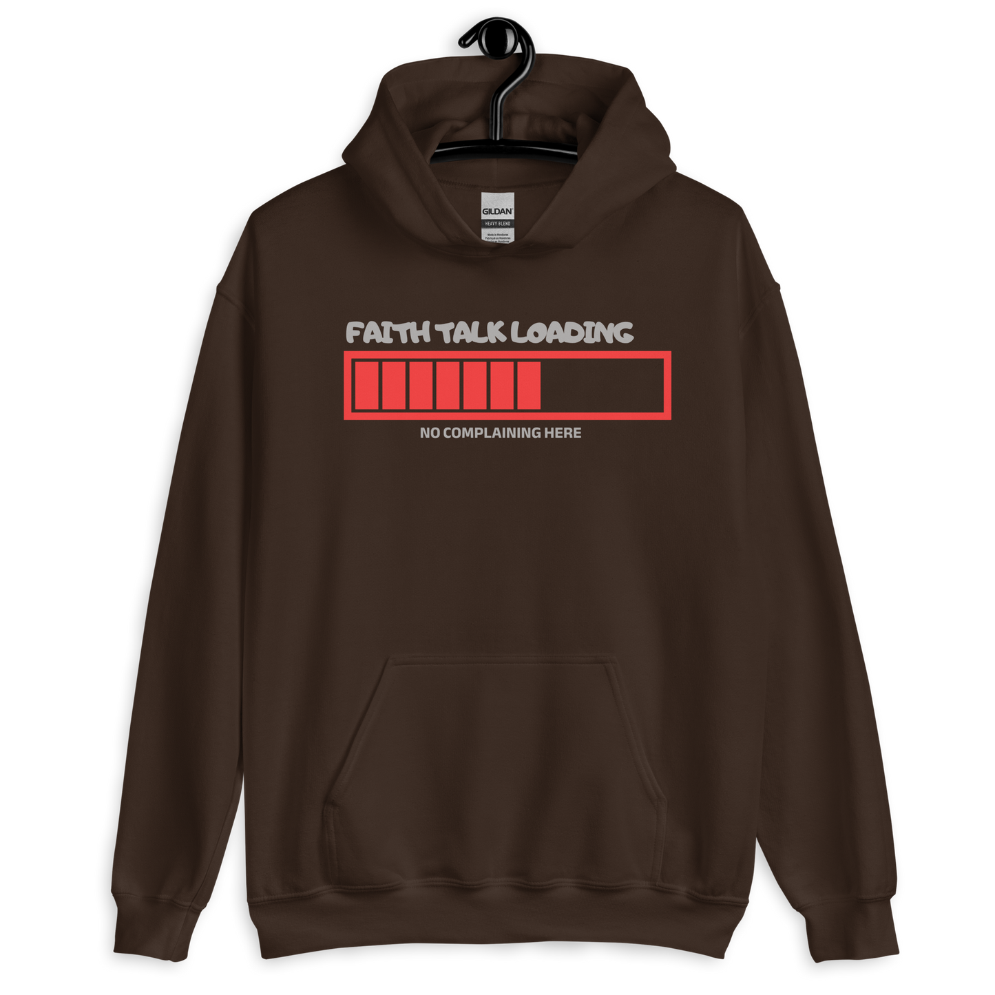 Faith Talk Loading Unisex Hoodie