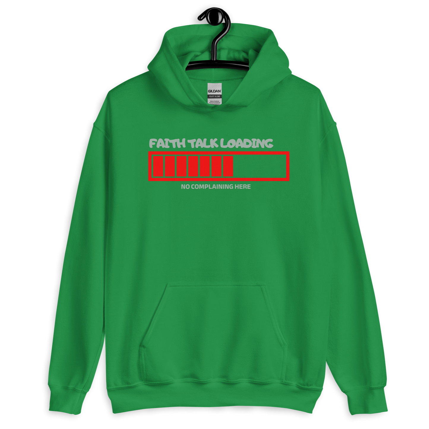 Faith Talk Loading Unisex Hoodie