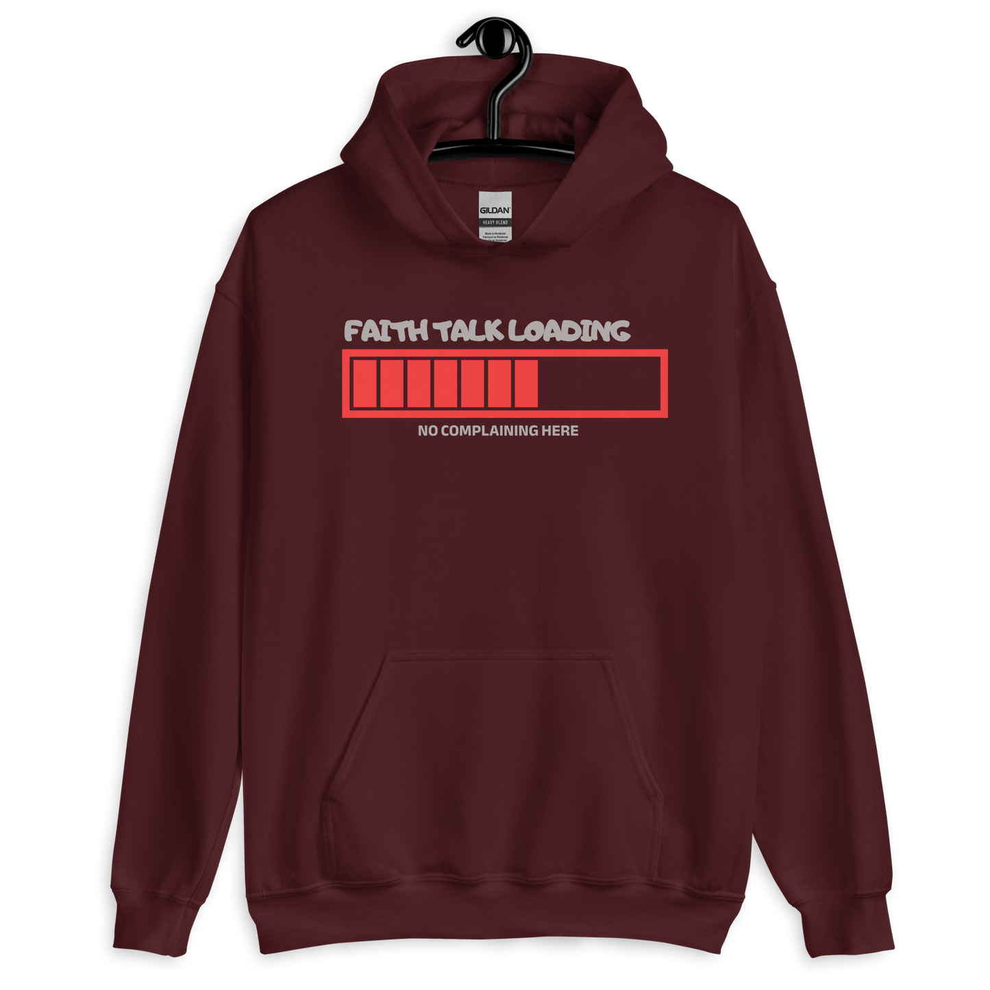 Faith Talk Loading Unisex Hoodie