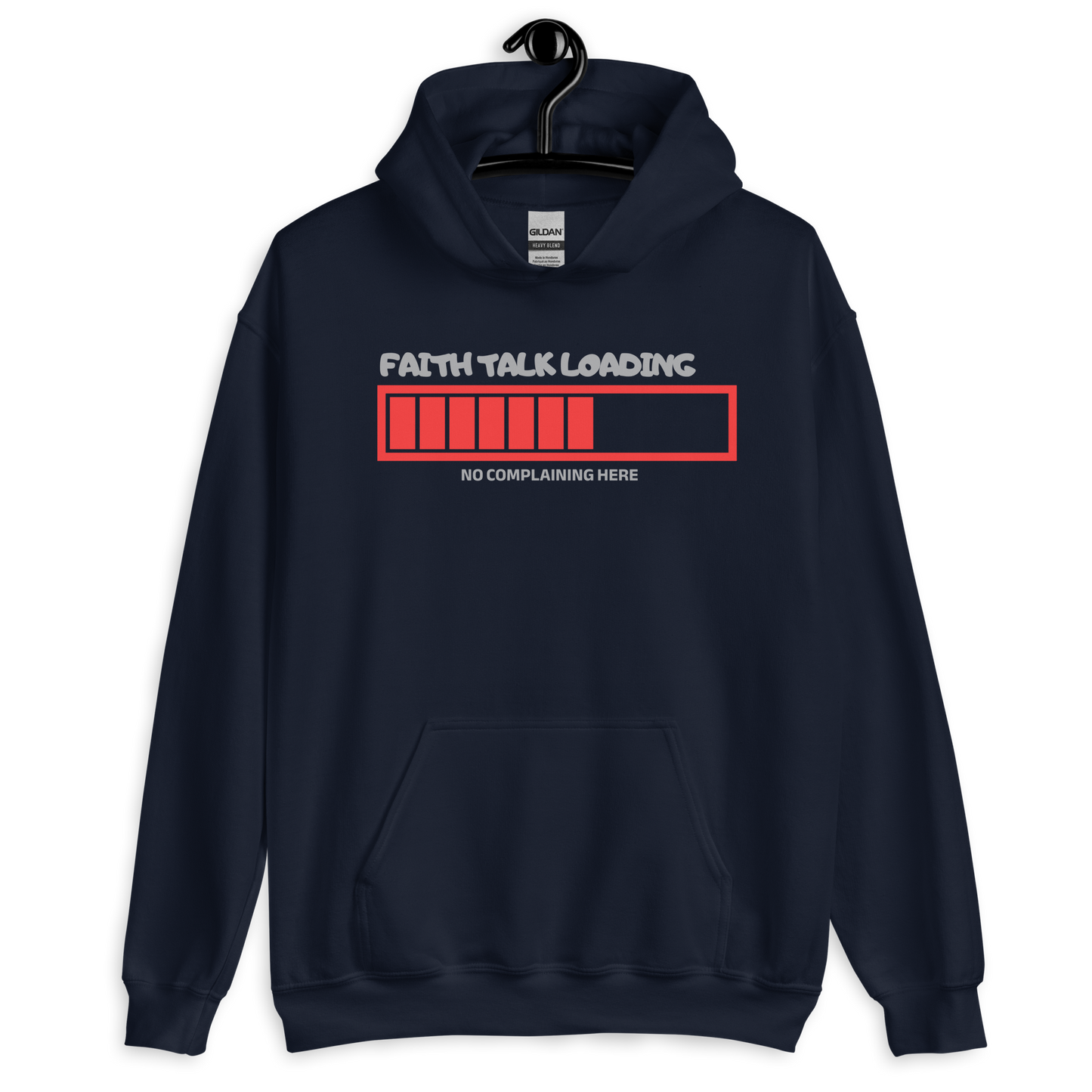 Faith Talk Loading Unisex Hoodie