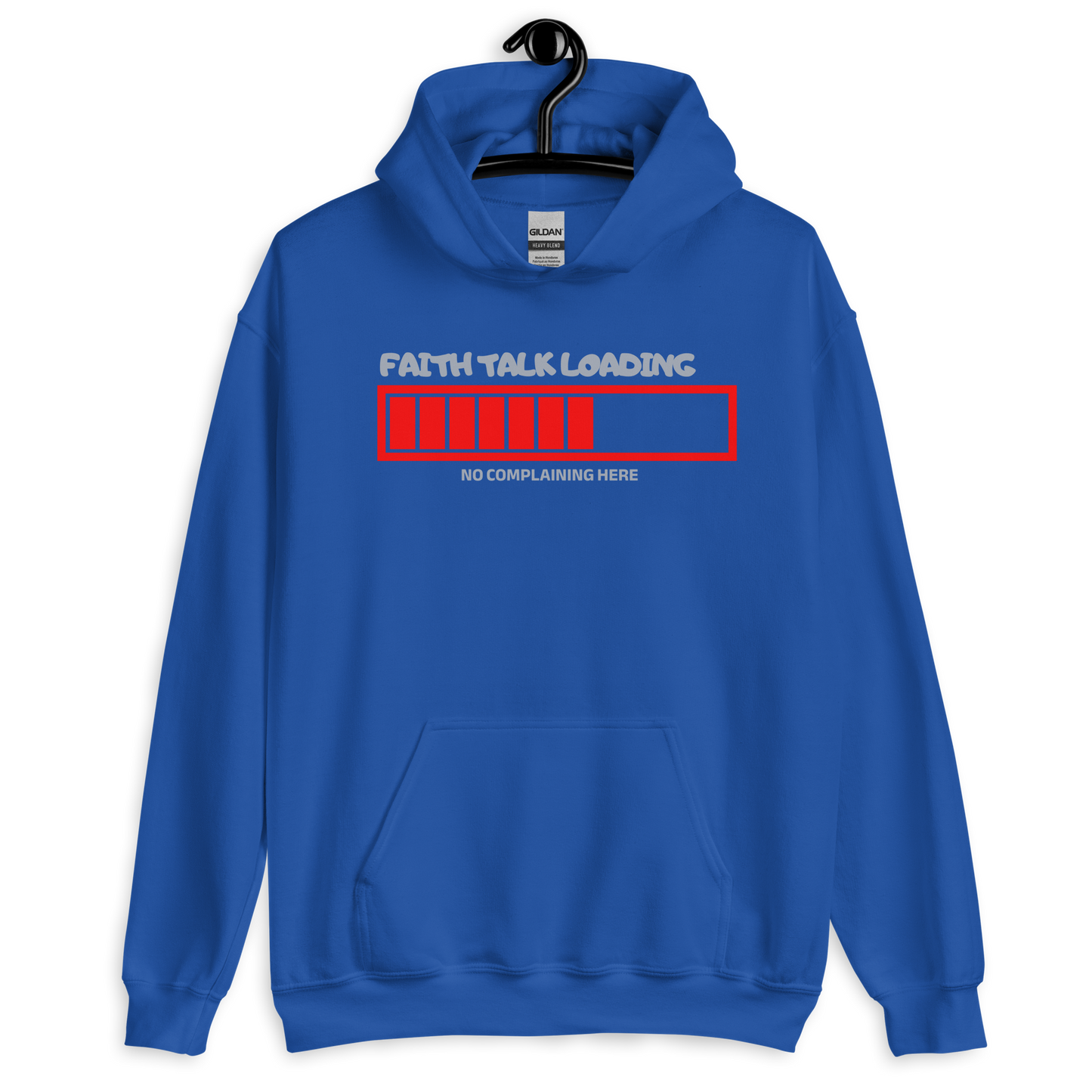 Faith Talk Loading Unisex Hoodie