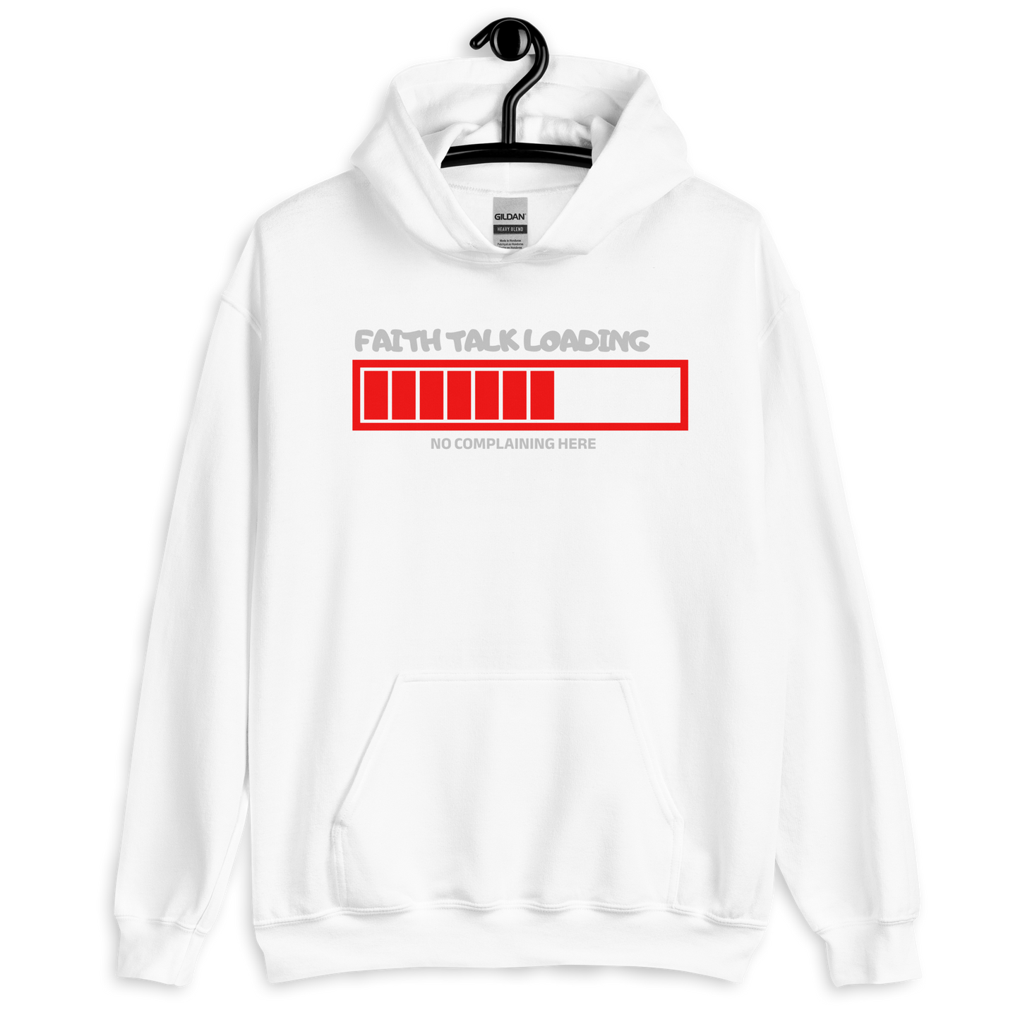 Faith Talk Loading Unisex Hoodie