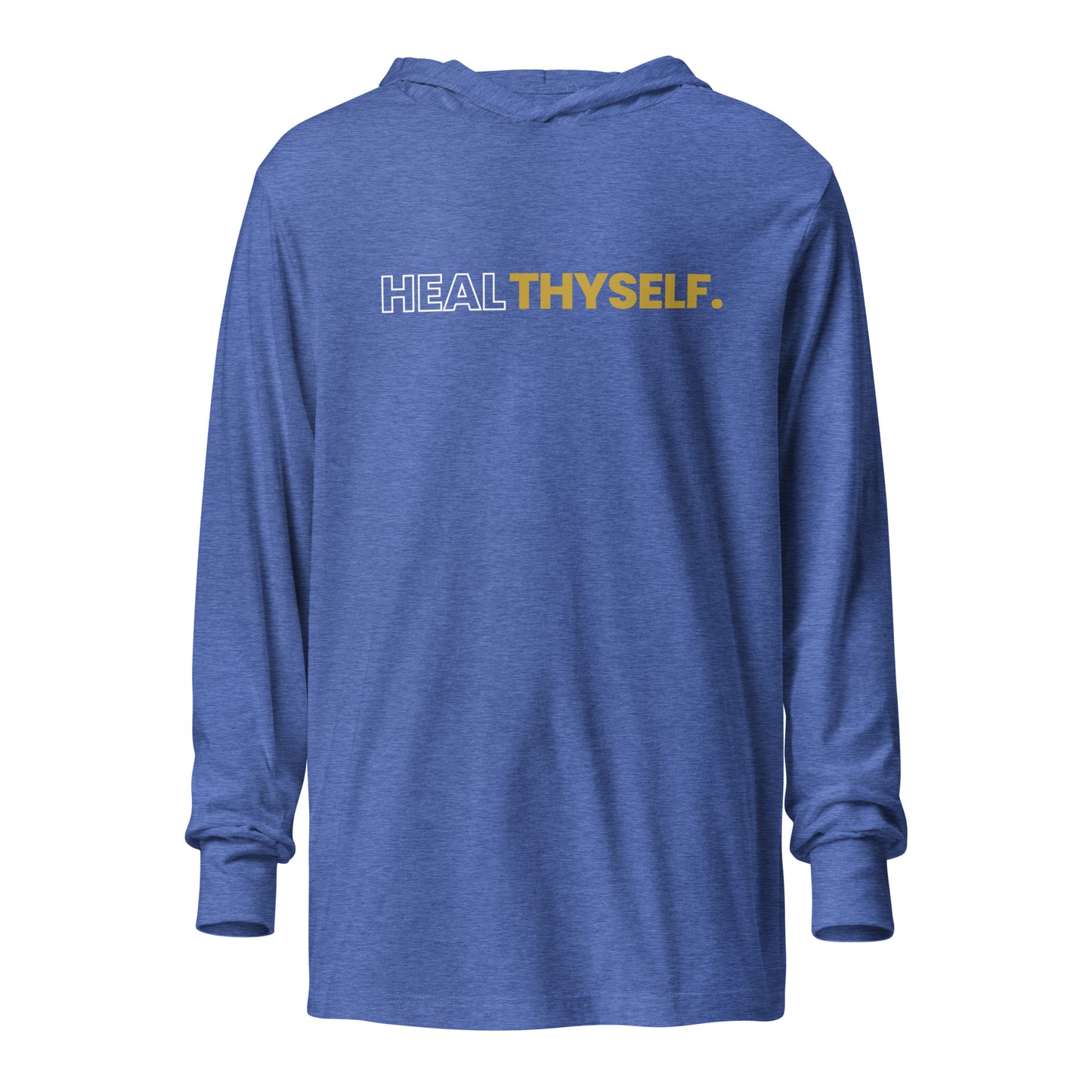 Heal Thyself Hooded long-sleeve tee