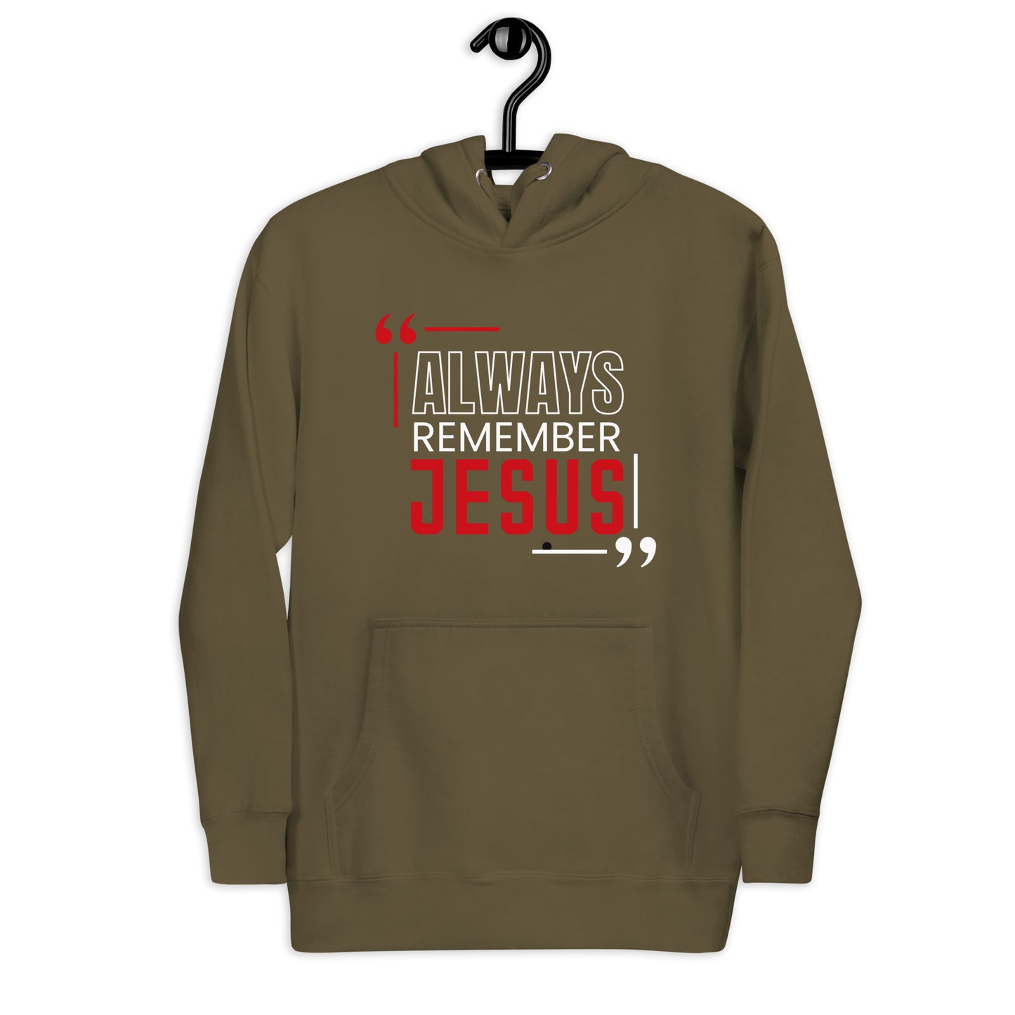 Always Remember Jesus Unisex Hoodie