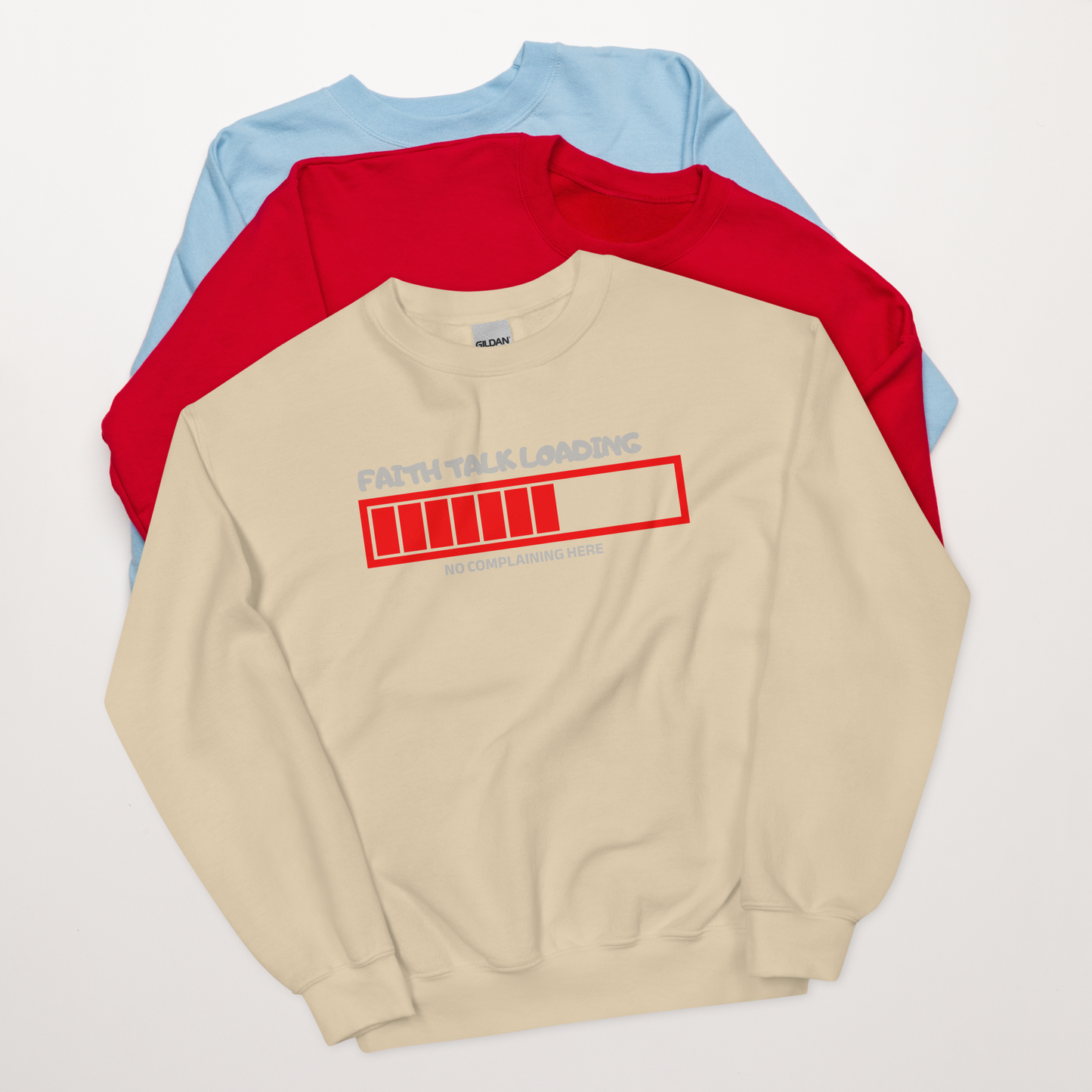 Faith Talk Loading Unisex Sweatshirt