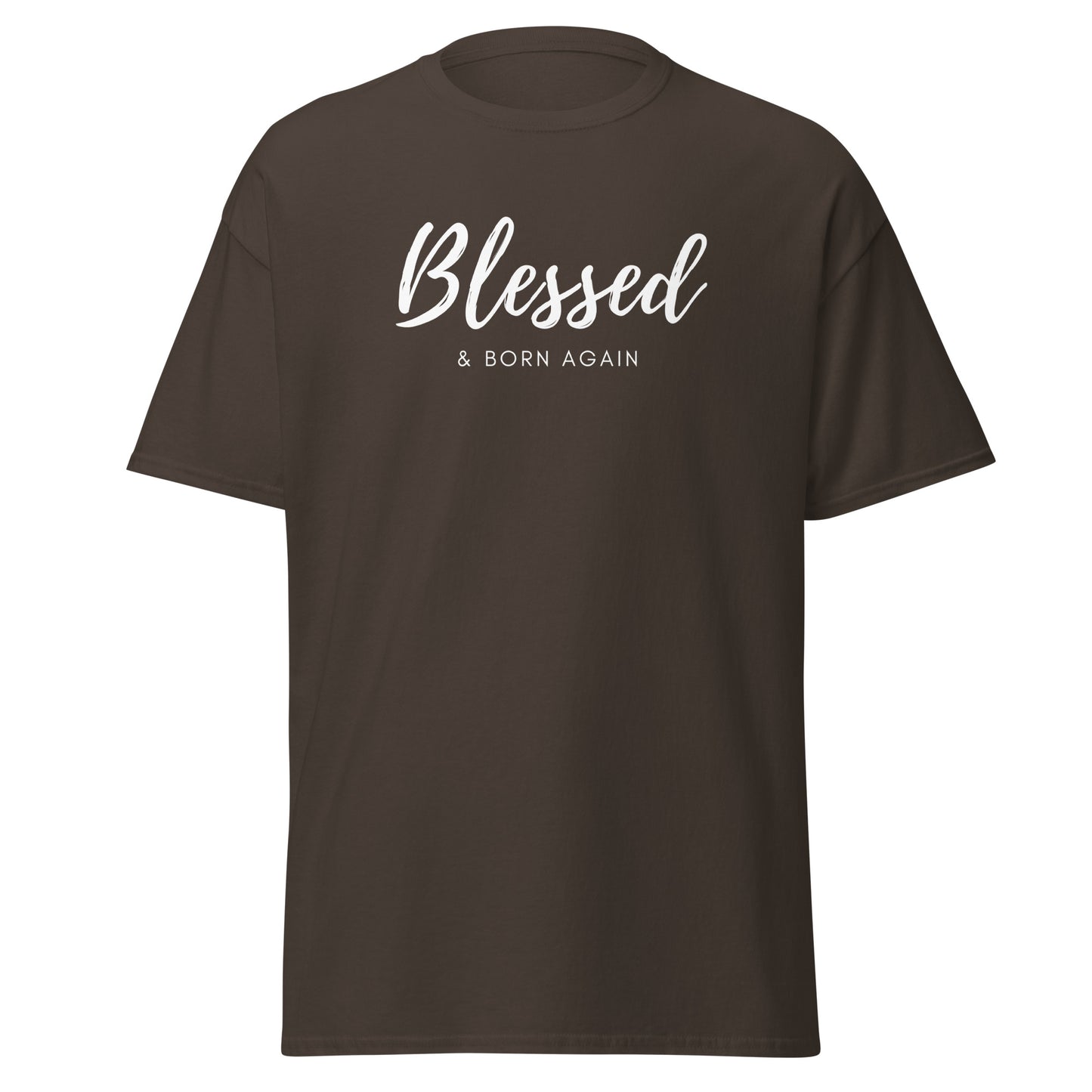 Blessed & Born Again Unisex tee